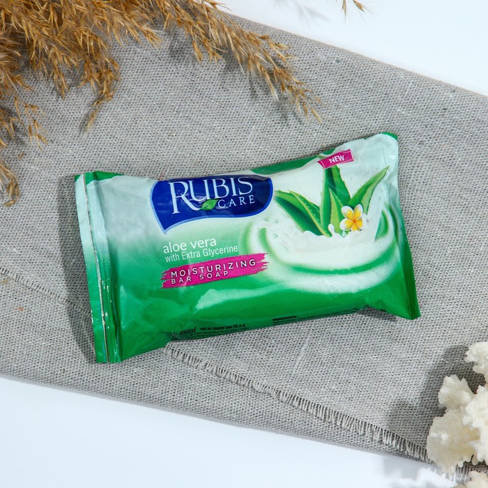 

Мыло туалетное Rubis "Aloe Vera", 90 г