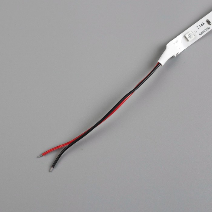 Светодиодная лента 12В, SMD5050, 5 м, IP33, 30 LED, 7.2 Вт/м, 14-16 Лм/1 LED, DC, КРАСНЫЙ