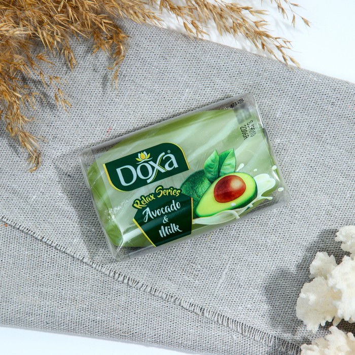 цена Мыло туалетное Doxa Relax series Avocado&Milk, 80 г