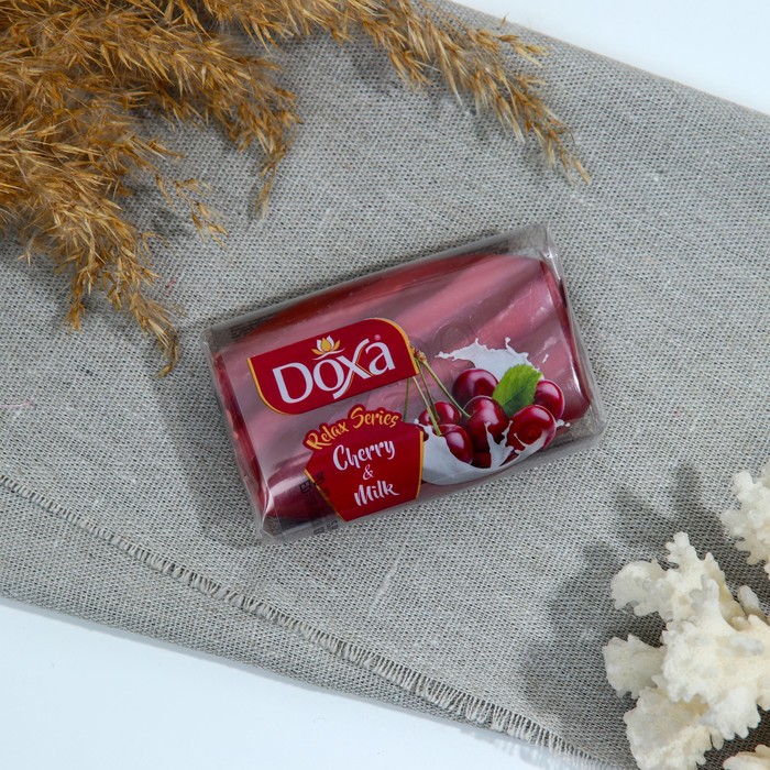 цена Мыло туалетное Doxa Relax series Cherry&Milk, 80 г