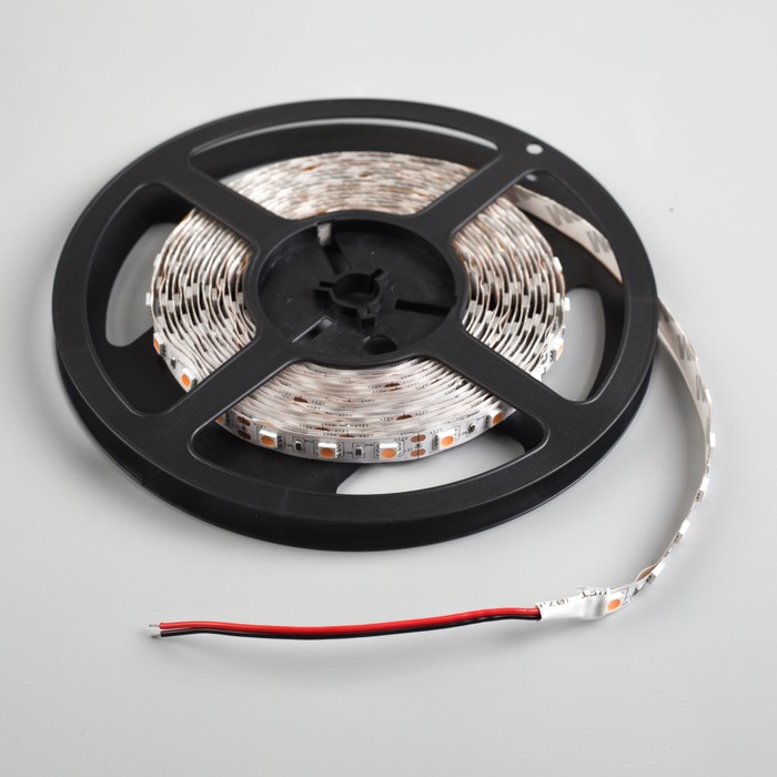 Светодиодная лента 12В, SMD5050, 5 м, IP33, 60 LED, 14.4 Вт/м, 14-16 Лм/1 LED, DC, ФИОЛЕТОВЫЙ