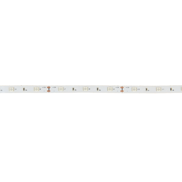 Светодиодная лента 12В, SMD5050, 5 м, IP33, 30LED, 7.2 Вт/м, 14-16 Лм/1 LED, DC, СИНИЙ