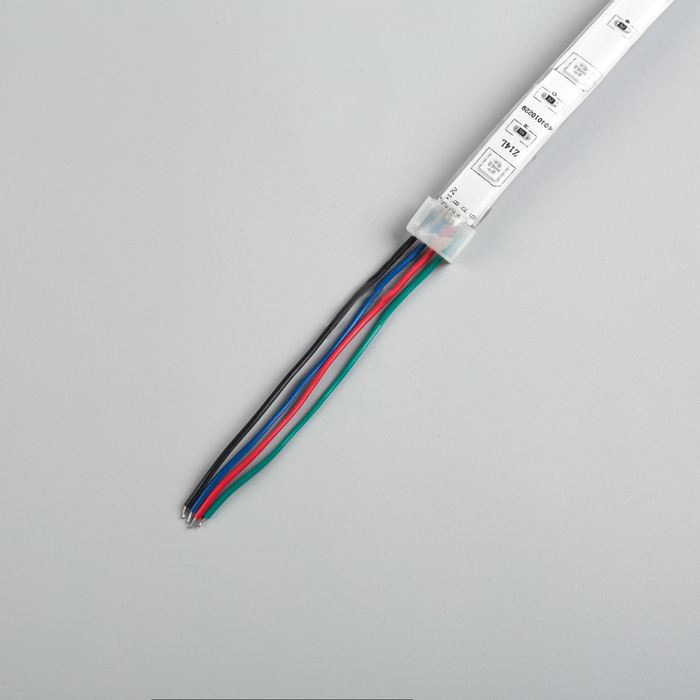 Светодиодная лента 12В, SMD5050, 5 м, IP68, 30LED, 7.2 Вт/м, 14-16 Лм/1 LED, DC, МУЛЬТИ (RGB)