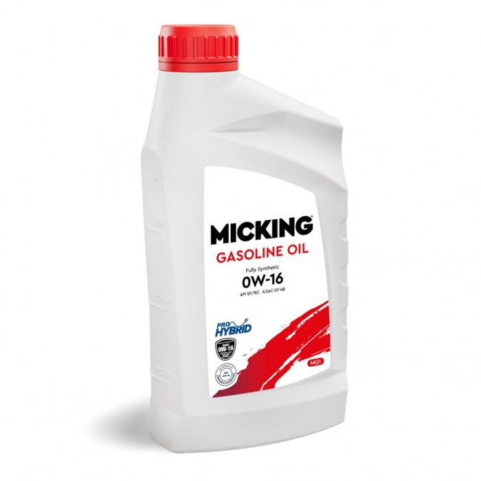 Масло моторное Micking Gasoline Oil MG1, 0W-16 API SP/RC, синтетическое, 1 л