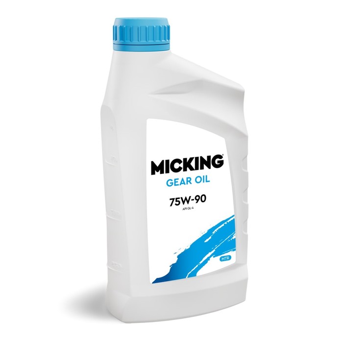 Масло трансмиссионное Micking Gear Oil, 75W-90 GL-4, всесезонное полусинтетическое, 1 л