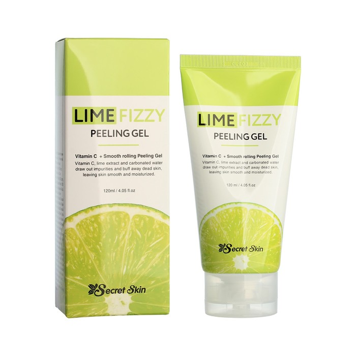 

Гель-скатка SECRETSKIN LIME FIZZY PEELING GEL, 120 мл