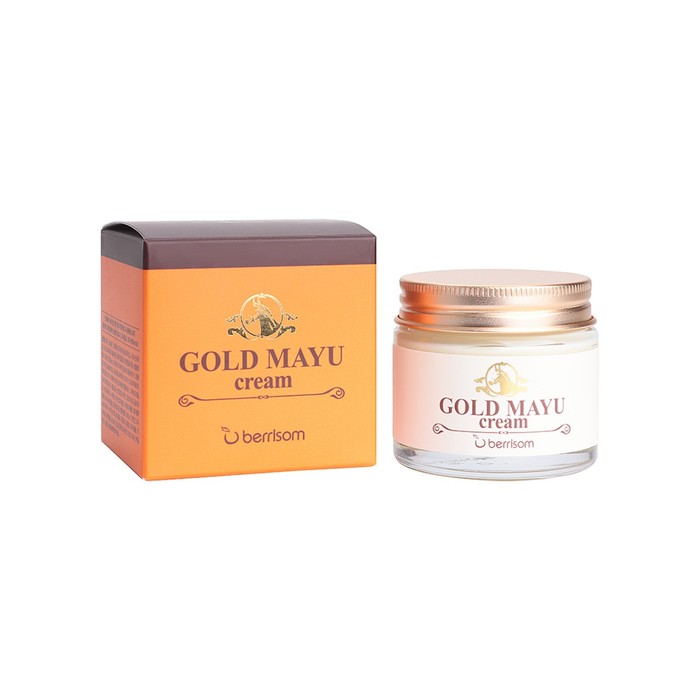 

Крем для лица Berrisom Gold Mayu Cream, с лошадиным жиром, 70 г