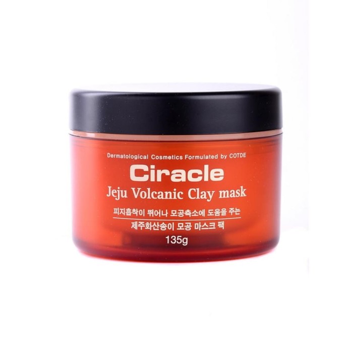 Маска глиняная Ciracle Jeju Volcanic Clay Mask, 135 г маска из вулканической глины чеджу jeju volcanic clay mask 135г