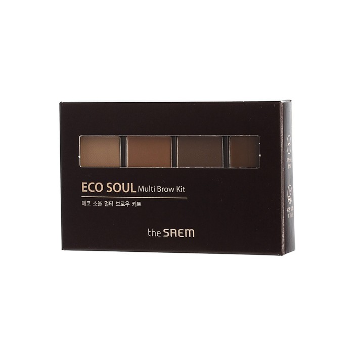 

Набор для макияжа бровей Eco Soul Multi Brow Kit 01 Natural Brown, 3,8 гр