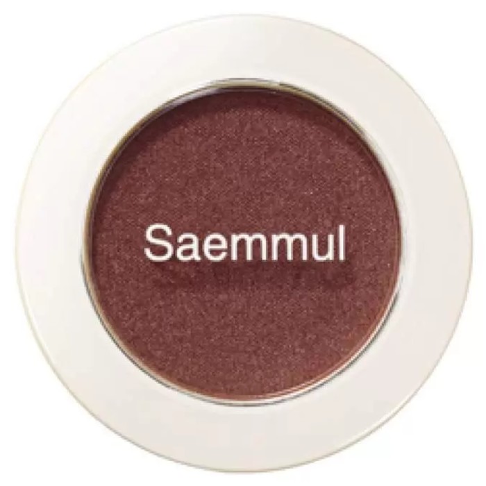 

Тени для век мерцающие Saemmul Single Shadow(Shimmer) BR04 2гр