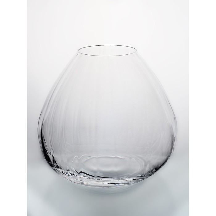Ваза Crystalex, стекло, высота 18.5 см ваза crystalex хрустальное стекло высота 24 см