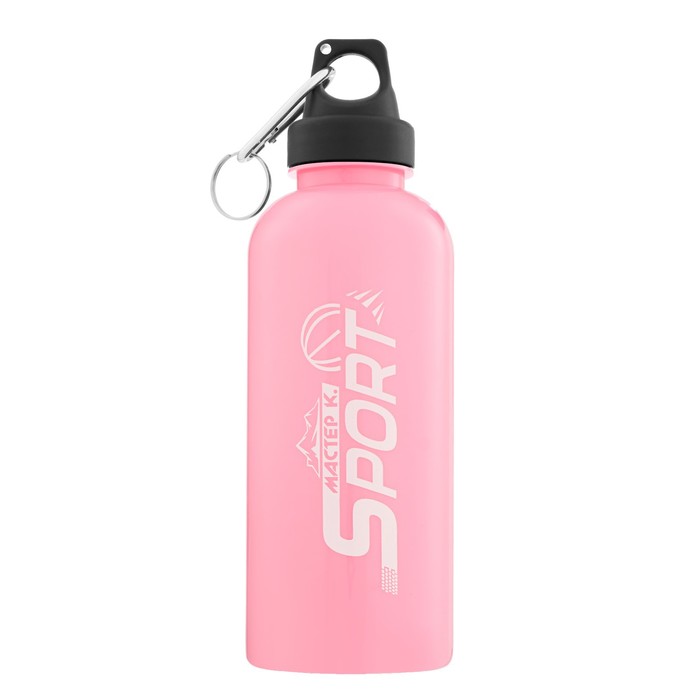 Бутылка для воды, 700 мл, Мастер К. Sport, розовая мастер к бутылка для воды sport 600 мл розовая