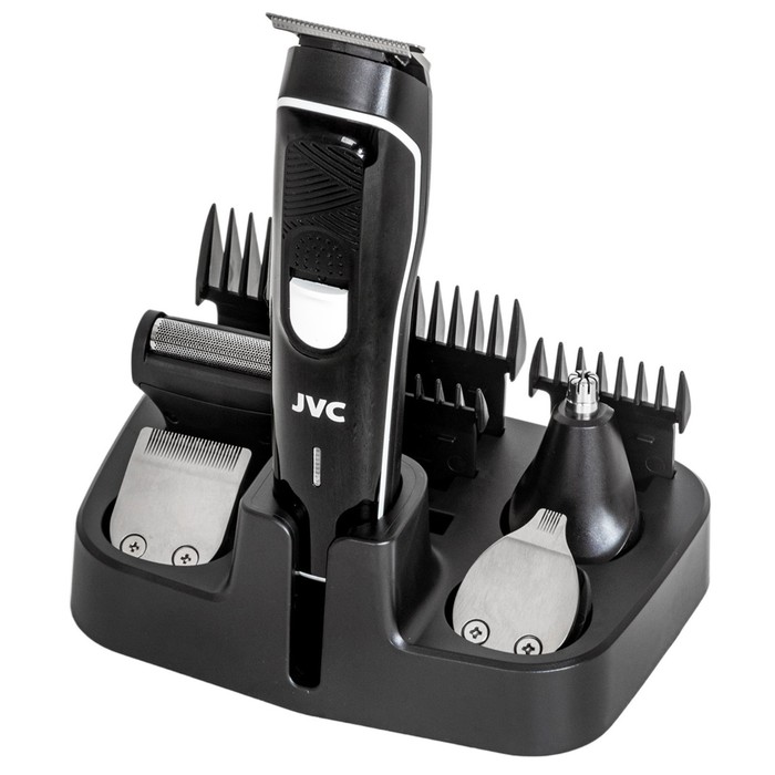 

Машинка для стрижки аккумуляторная jvc JHC56RS, 4 насадки, 3/6/9/12 мм