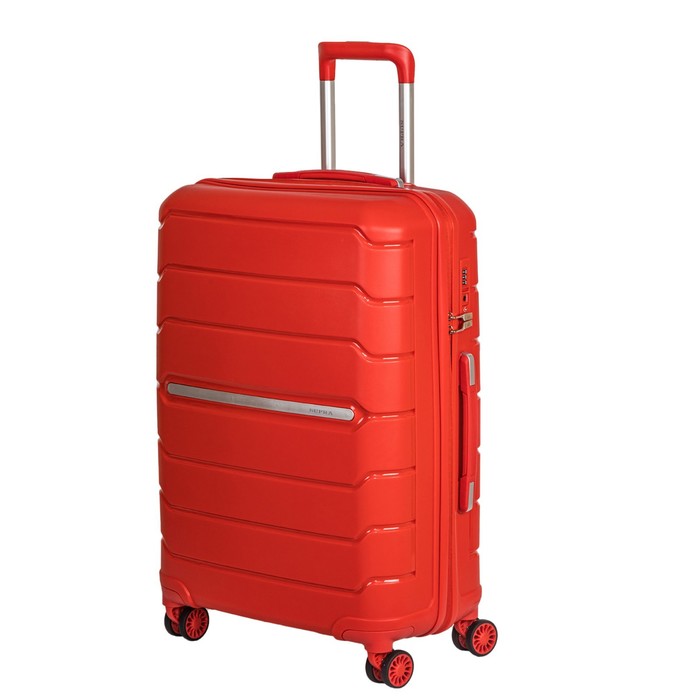 Чемодан SUPRA STS-1004, L, до 32 кг, красный перец чемодан supra luggage sts 1004 l red pepper