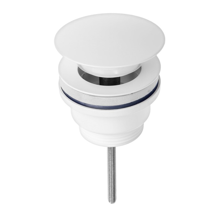 

Донный клапан 565-111, нержавеющая сталь, белый