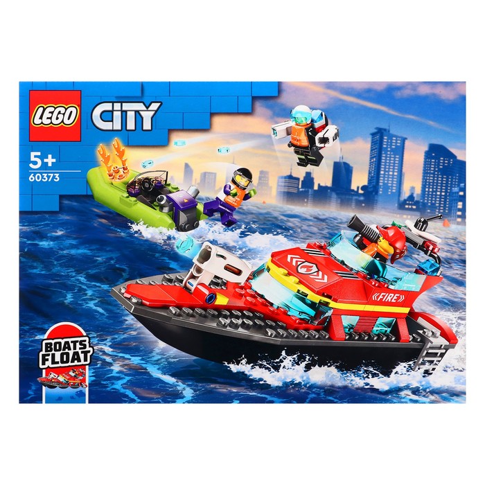 

Конструктор "Пожарно-спасательная лодка" LEGO City 60373