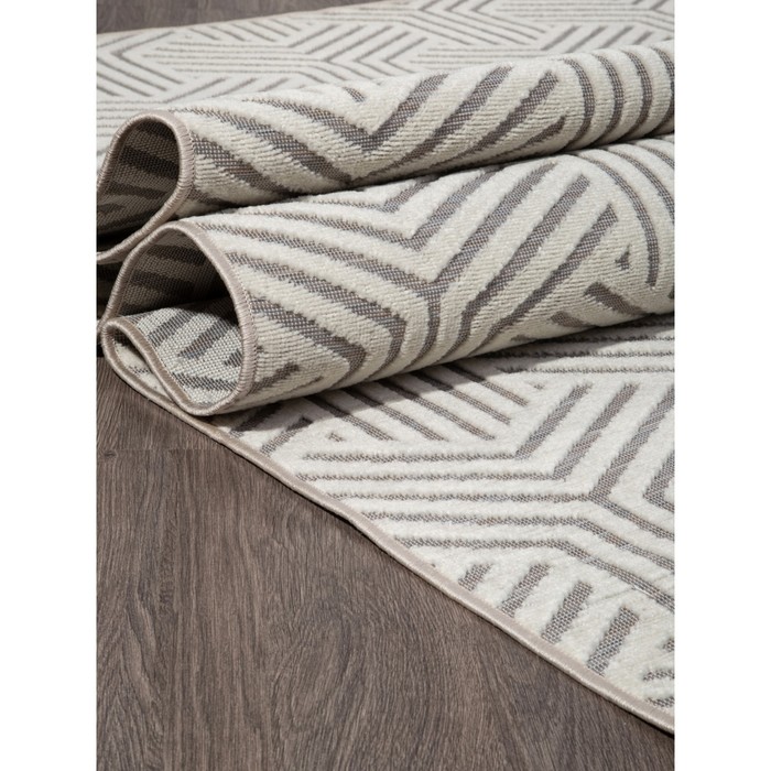 

Ковёр прямоугольный Sigma d926, размер 80x150 см, цвет brown-cream