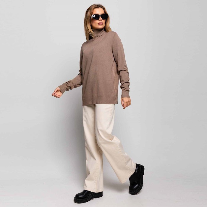

Водолазка женская цвет капучино, размер ONE SIZE (46-50)