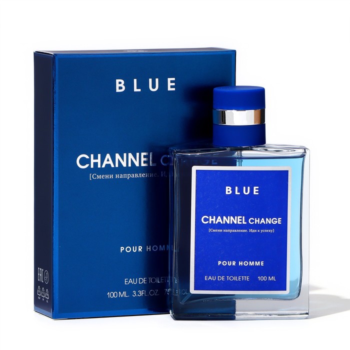 

Туалетная вода для мужчин Channel change Blue, по мотивам Blue de Chanel, 100 мл