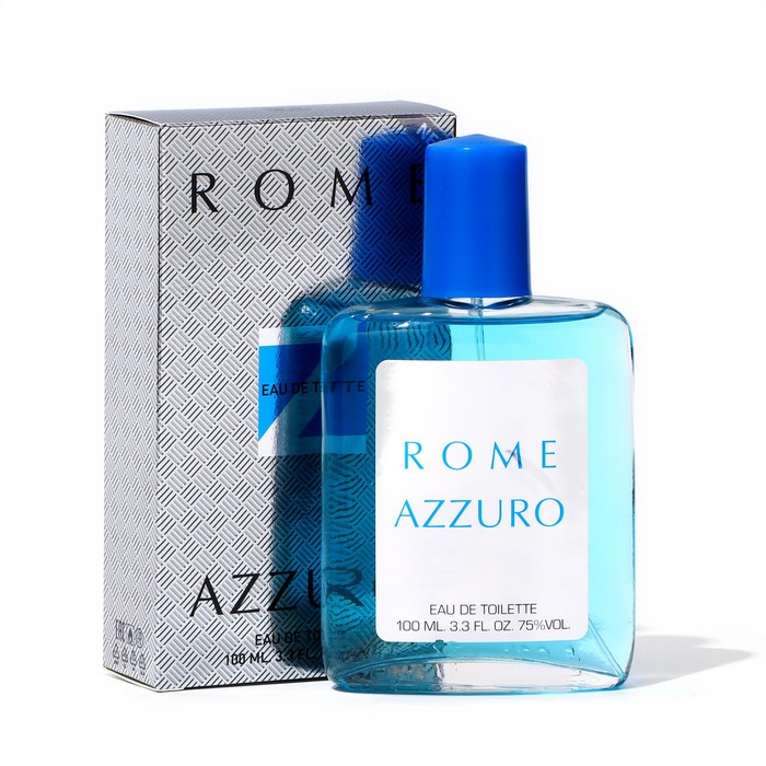 

Туалетная вода для мужчин Rome azzuro, по мотивам Chrome Azzaro, 100 мл