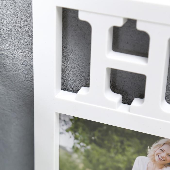 Фоторамка Home, белая, на 6 фото 10х15 см