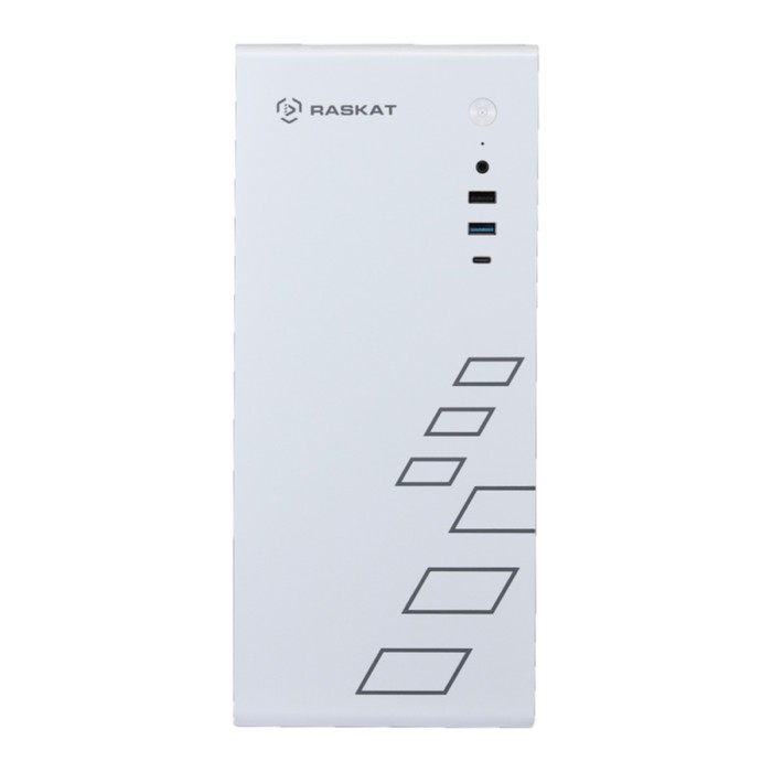

Компьютер Raskat Standart 200, G6400, 8 Гб, SSD 240 Гб, Intel UHD 610, noOS, белый