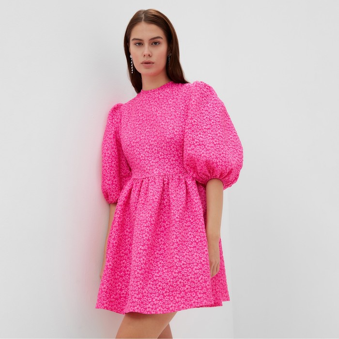 Платье женское с вырезом на спине MIST, р. XL, розовый