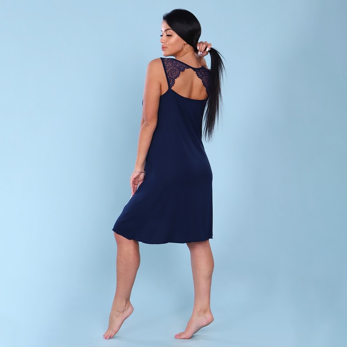 фото Ночная сорочка женская, цвет синий, размер 44 натали