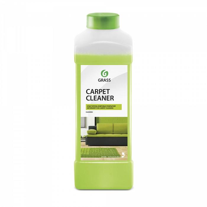 Очиститель ковровых покрытий Grass Carpet Cleaner, канистра, 1 л очиститель поверхностей grass universal cleaner 1 л