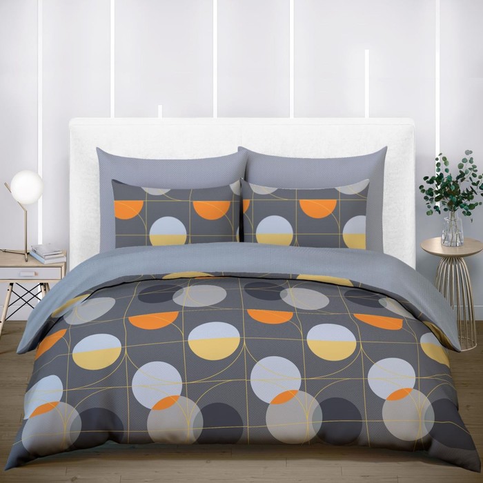 

Постельное бельё 1.5 сп, размер 150x220 см, 145x215 см, 70x70 см - 2 шт