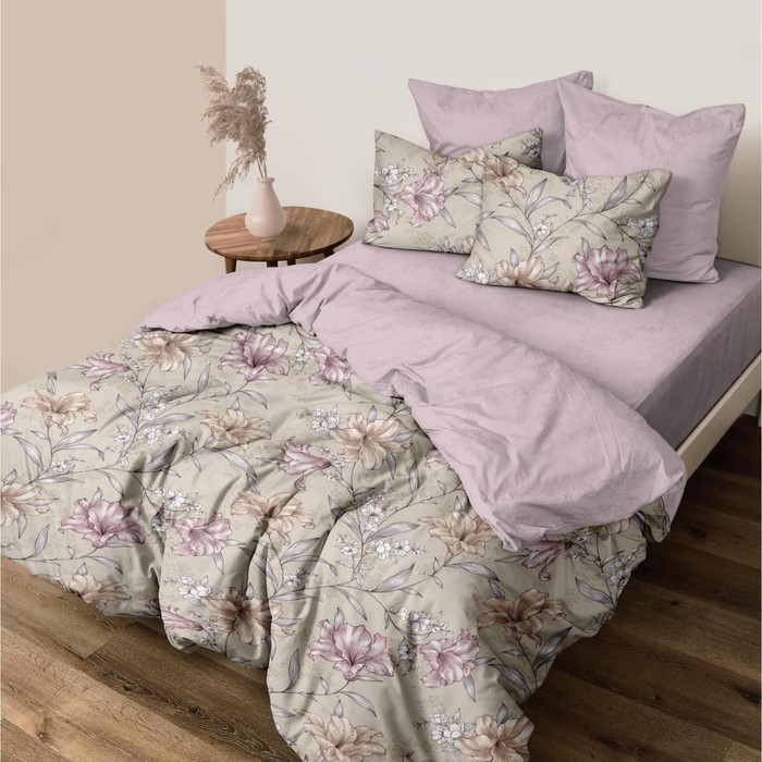 

Постельное бельё 1.5 сп, размер 150x220 см, 145x215 см, 70x70 см - 2 шт