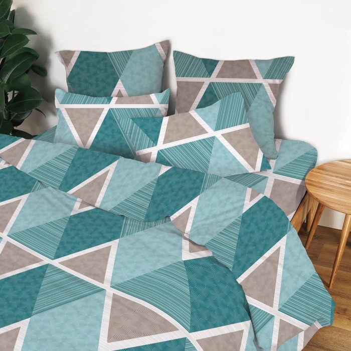 

Постельное бельё 1.5 сп, размер 150x220 см, 145x215 см, 50x70 см - 2 шт