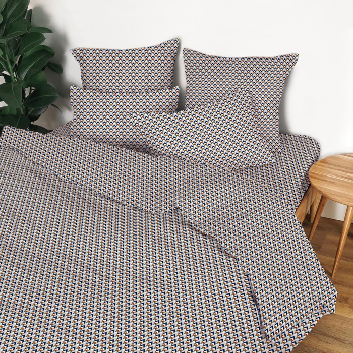 

Постельное бельё 1.5 сп, размер 150x220 см, 145x215 см, 70x70 см - 2 шт