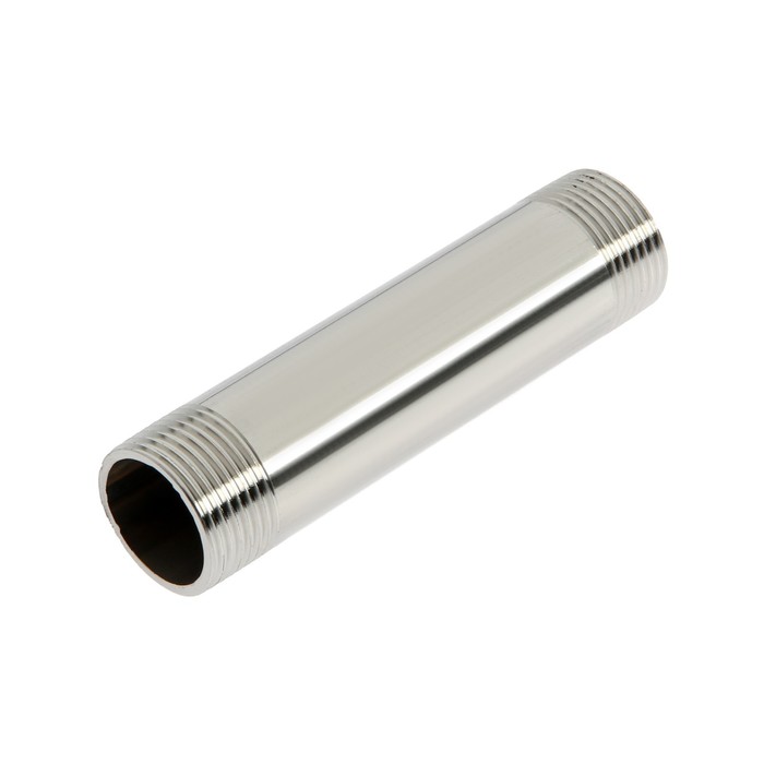 

Бочонок ZEIN, 3/4", длина 100 мм, наружная резьба, нержавеющая сталь, фасовка 5 шт.