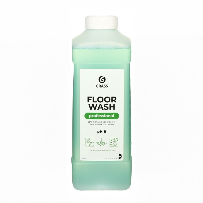 Средство для мытья полов Grass Floor Wash, 1 л средство для мытья полов гипоаллергенное эко klar floor cleaner 500 мл