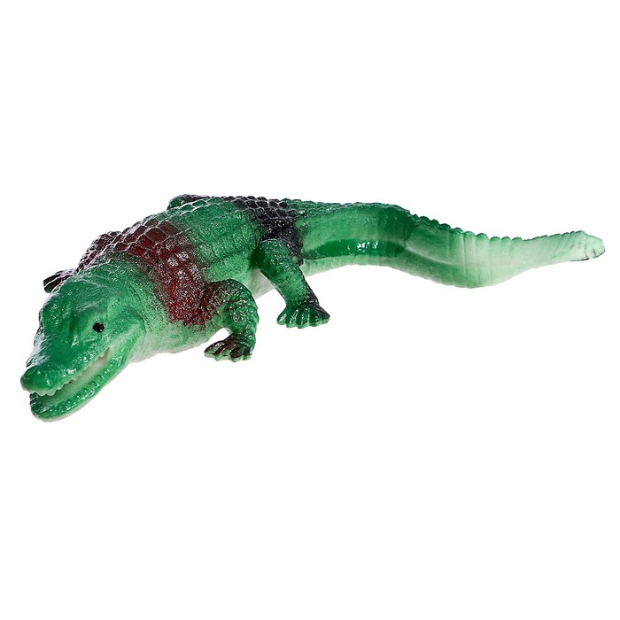 Фигурка-тянучка «Крокодил», цвет МИКС цена и фото