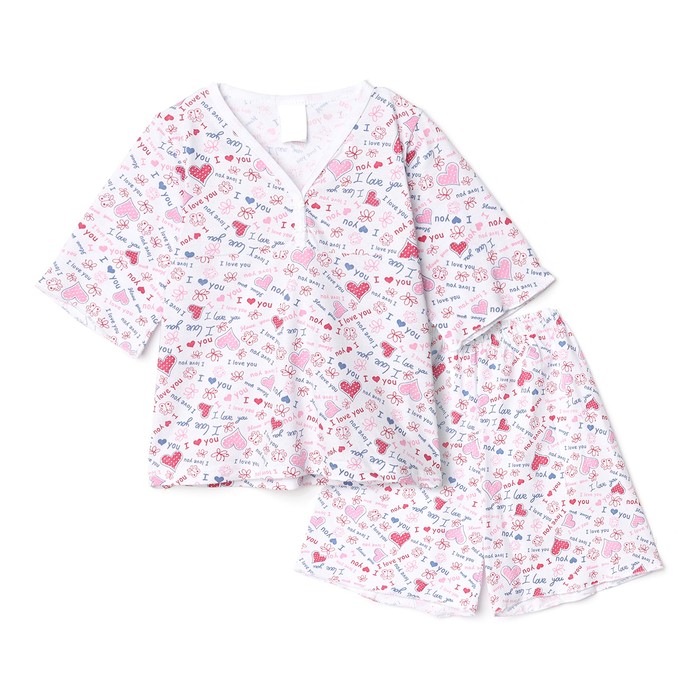 Пижама детская, цвет МИКС, рост 110 см (30)