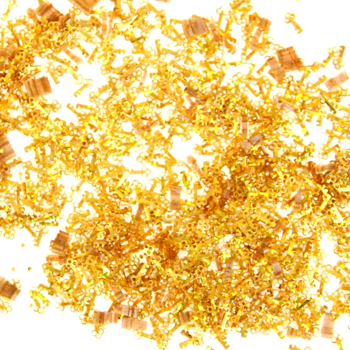 Набор для творчества пайетки "Золотой ключик" 100 гр