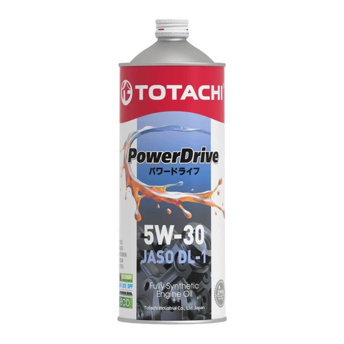 Масло моторное Totachi POWERDRIVE 5W-30, JASO DL-1, синтетическое, 1 л