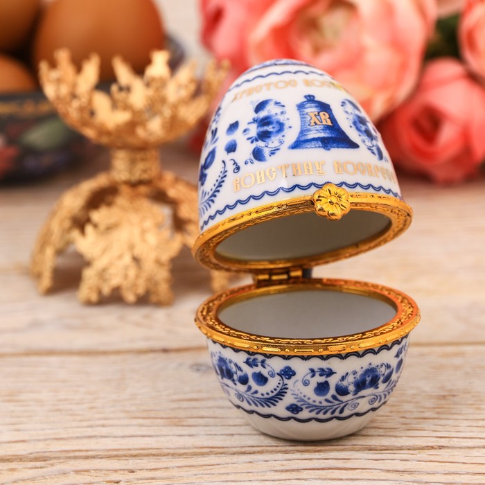 Яйцо-шкатулка "Христос Воскресе"