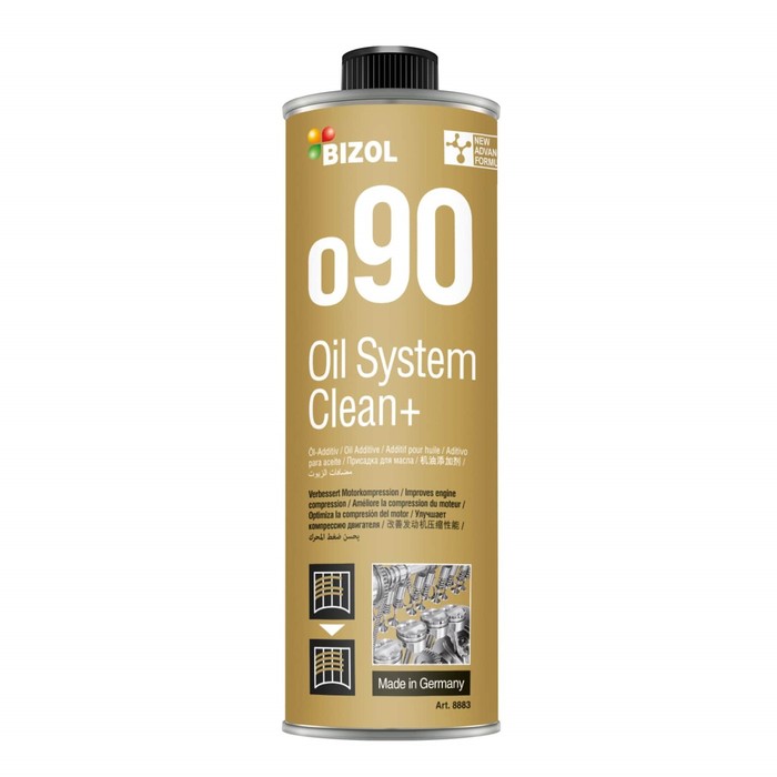 Промывка масляной системы двигателя BIZOL Oil System Clean+ О90, 250 мл 19422n ruseff промывка масляной системы 5 мин 275 мл