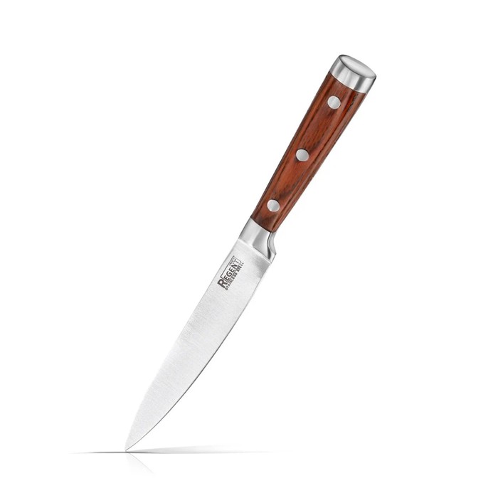 Нож универсальный Regent inox Linea Nippon, 125/230 мм нож универсальный для овощей regent inox forte длина 125 220 мм