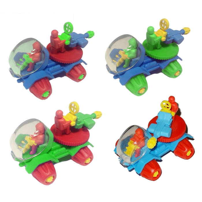 Игрушка-конструктор "Вездеход-разведчик", цвета МИКС