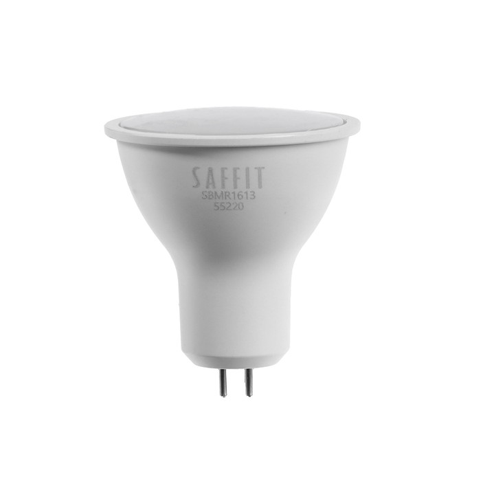 фото Лампа светодиодная saffit, 11w 230v gu5.3 6400k mr16, sbmr1611