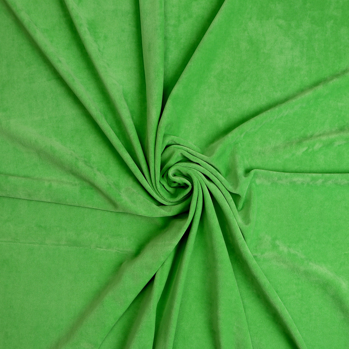Лоскут Велюр на трикотажной основе, зелёный, 100*180 см лоскут велюр на трикотажной основе зелёный 100 180 см