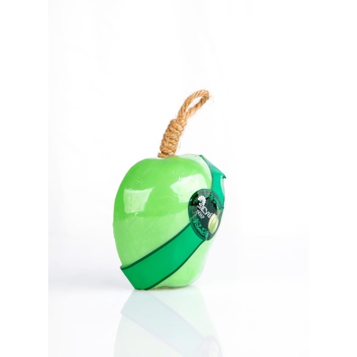 Мыло ручной работы Arya Home «Яблоко», натуральное, глицериновое, цвет зелёный, 100 г мыло глицериновое ручной работы arya яблоко 100г зеленый