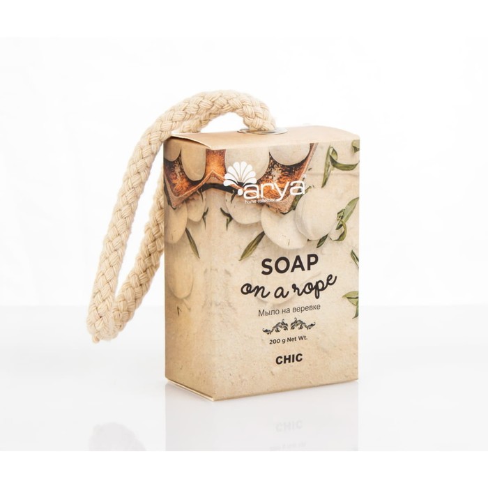 Мыло Arya Home Chic с мужским ароматом цвет белый 200 г 222₽