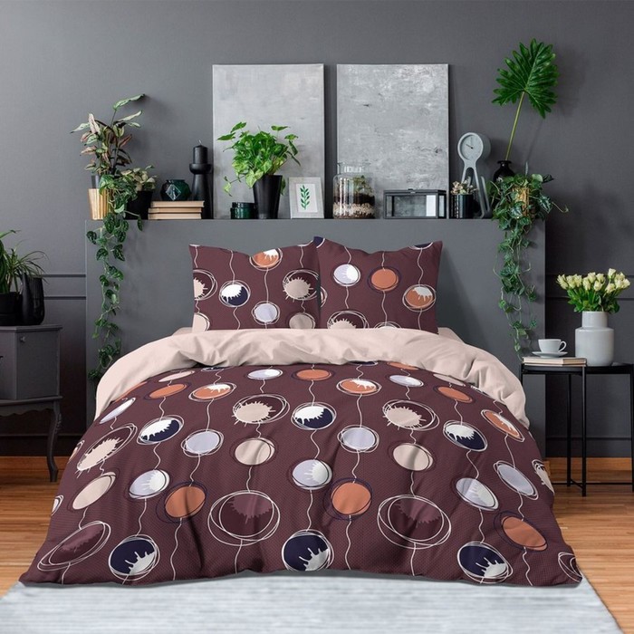 

Постельное бельё 1.5 сп, размер 150x215 см, 145x215 см, 70x70 см - 2 шт