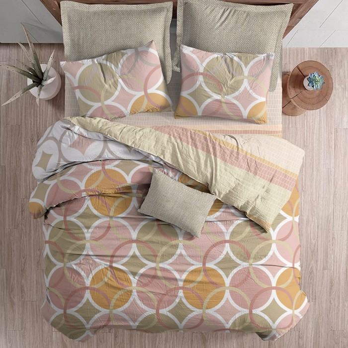 фото Постельное бельё 1.5 сп, размер 150x215 см, 145x215 см, 70x70 см - 2 шт