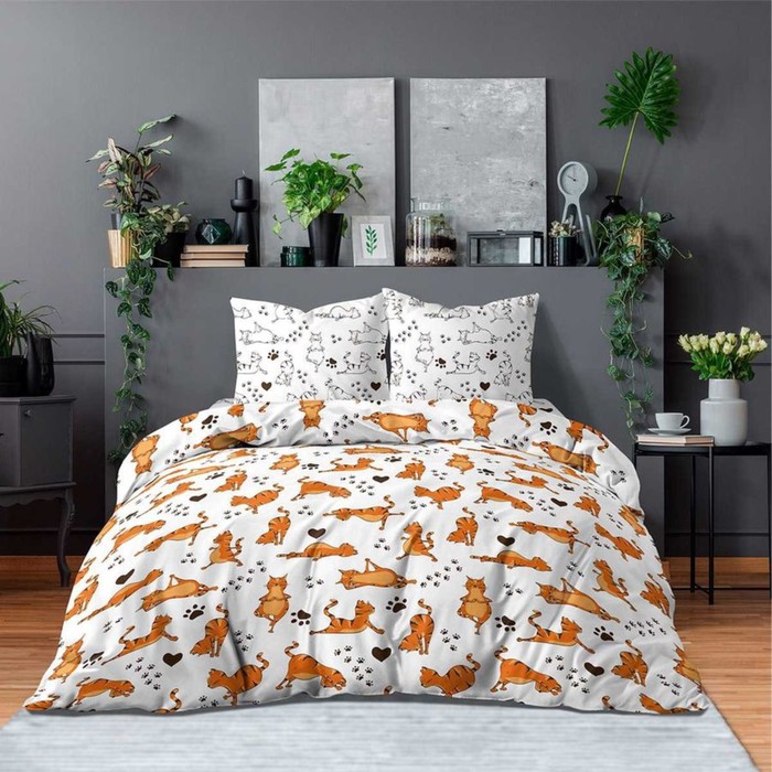 

Постельное бельё 1.5 сп, размер 150x215 см, 145x215 см, 70x70 см - 2 шт